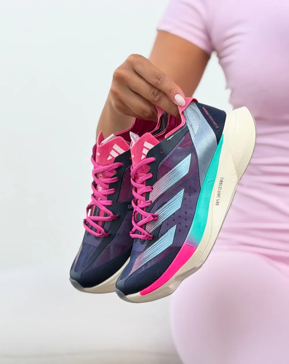 adidas Adizero Marinho e Pink